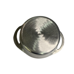 Caçarola de Alumínio Fundido C/ Tampa de Vidro 2,2L - A Gourmet