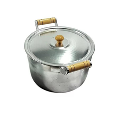 Caldeirão de Aluminio Com Tampa e Duas Alças 3,4L Carola