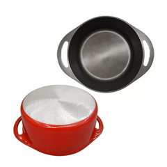 Caçarola Aluminio Fundido Antiaderente Vermelha 5,6L - A Gourmet