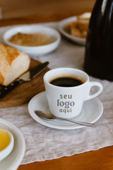 Kit 50 Xicara Pirâmide 200ml C/ Pires Personalizado BelaVista Xicara de Chá