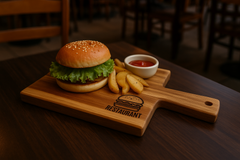 Kit 15 Tabua Madeira Teca Personalizada Sua Logo Marca