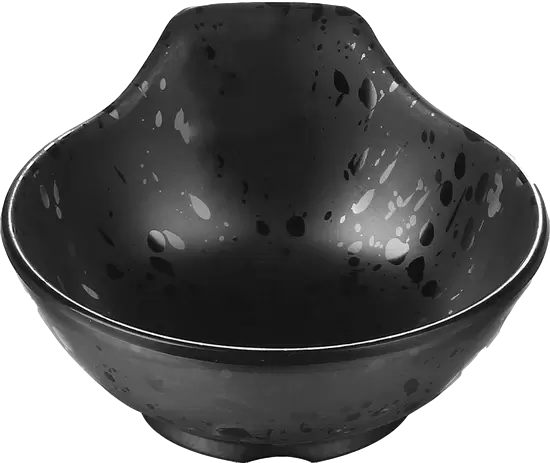 Molheira em Melamina Tóquio 175ml Preto Oxford