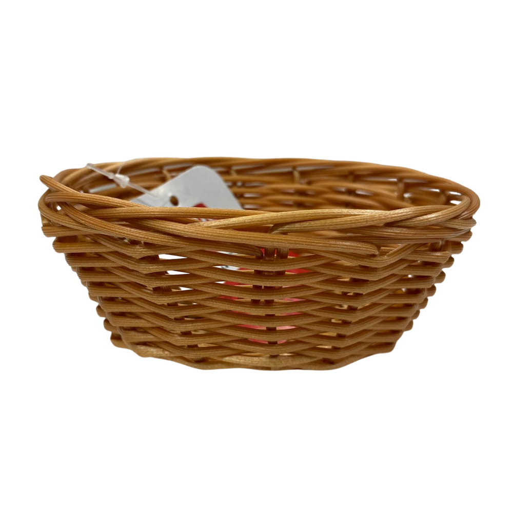 Cesta Oval Sintética Bege Polietileno GZT