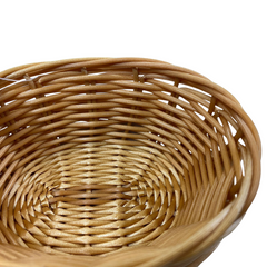 Cesta Oval Sintética Bege Polietileno GZT