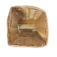 Cesto Quadrada Polietileno Bege GZT