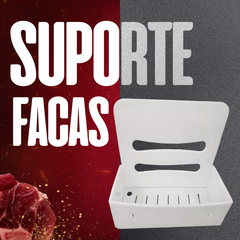 Suporte para 7 Facas de Polietileno - A Gourmet