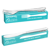 Kit Garfo Mesa Faca Mesa Oriente 24Pçs