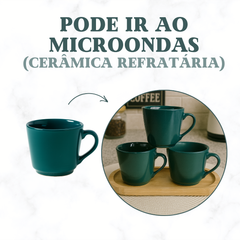 Xicara Chá Ceramica Refrataria 200ml