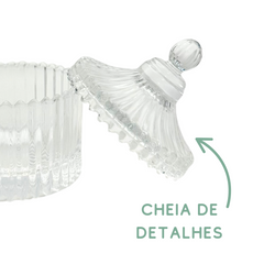 Potiche Decorativo Vidro - A Gourmet