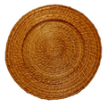 Sousplat Retangular Rattan e Bambu