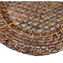 Sousplat de Rattan Vazado 31cm - A Gourmet