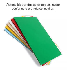 Placa de Corte Lisa Azul 40cm - A Gourmet