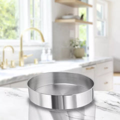 Forma Redonda N28 Polida em Aluminio - A Gourmet