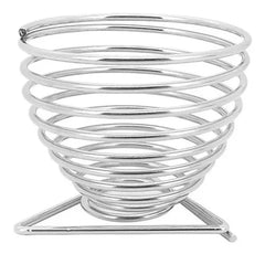 Suportes Porta Ovo Aço Inox Espiral Aramado Yazi - A Gourmet