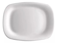 Prato Retangular Parma de Vidro Temperado - A Gourmet