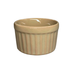 Ramekim Refratário 90 ml Bege de Porcelana BelaVista