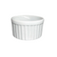 Ramekim Canelado de 90 ML Branco Porcelana BelaVista