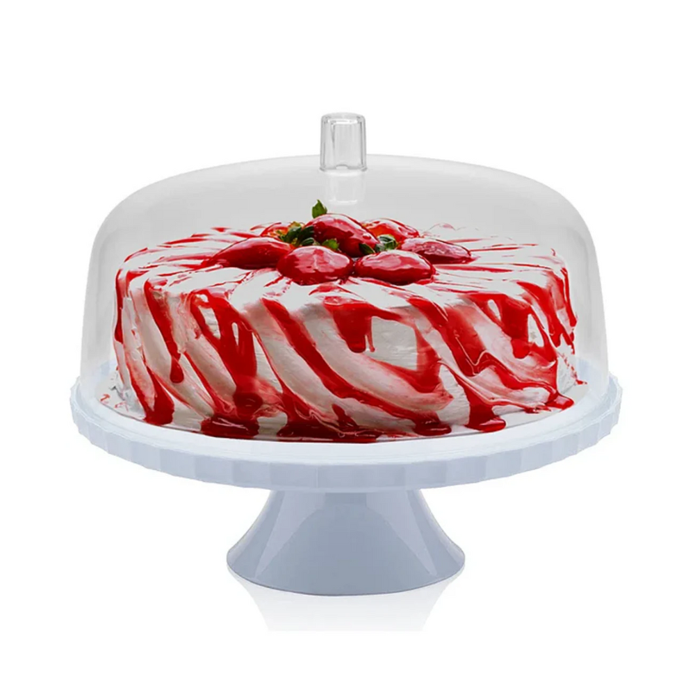 Boleira de Festa Com Pé 30cm e Cúpula OU