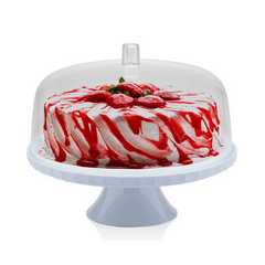 Boleira de Festa Com Pé 30cm e Cúpula OU