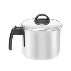 Canecão Fervedor Benissimo N16 Aluminio Polido Com Tampa e Ramos