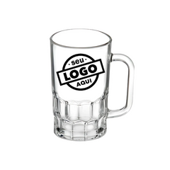 50 Caneca de Chopp 350ml Personalizado Com Sua Logo Marca - A Gourmet