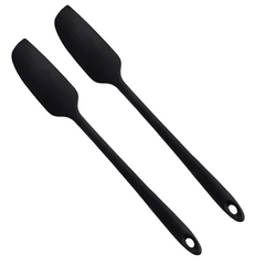 Meia Espátula de Silicone Preta unyhome