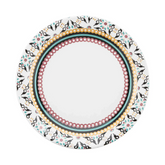 Prato Raso Floreal Luiza 26cm de Cerâmica Oxford