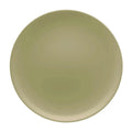 Prato Raso Oliva Porcelana Verde 25,7 Cm Oxford Elegante