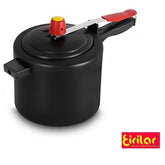 Panela de Pressão Preta Antiaderente 7L Eirilar