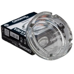 Cinzeiro em Vidro Safira 11cm Original