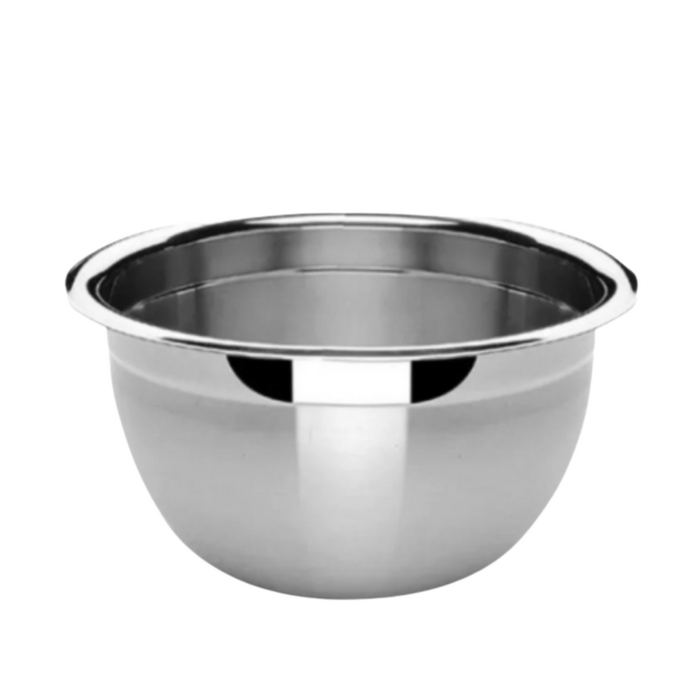 Tigela Bowl em Aço Inox 30cm Confeitaria Baccani
