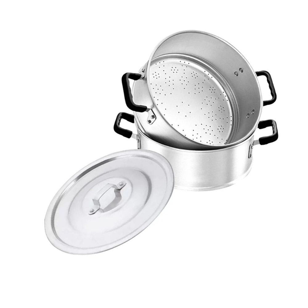 Caçarola Hotel Vapor em Aluminio Asa Baquelite ABC