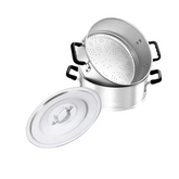 Caçarola Hotel Vapor em Aluminio Asa Baquelite ABC