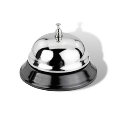 Campainha de Mesa em Aço Carbono Etilux