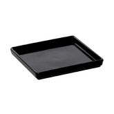 Prato Square PP Preto de Polipropileno VemPlast