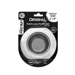 Ralo de Pia em Aço inox 9 cm Premium Original