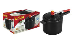 Panela de Pressão Preta Antiaderente 7L Eirilar