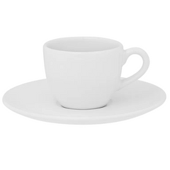 Xicara de Chá de 200ml Com Pires Coup White Oxford