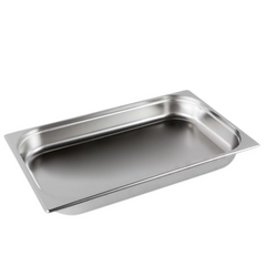 Cuba Gastronómica em Aço inox GN 1/1 65mm TecnoCuba