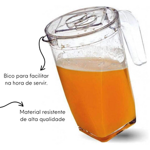 Jarra Cristal em Acrilico de 1,2L Erca Plast