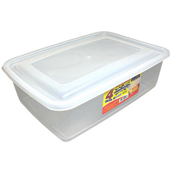 Caixa Retangular Tampa Hermética 4L Erca Plast