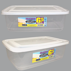 Caixa Retangular Tampa Hermética 6,5L - A Gourmet