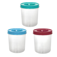 Pote Mantimento Redondo de Plastico 3,3L - A Gourmet