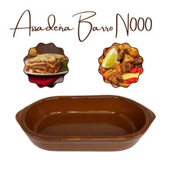 Assadeira Barro Oval N°000 Motta