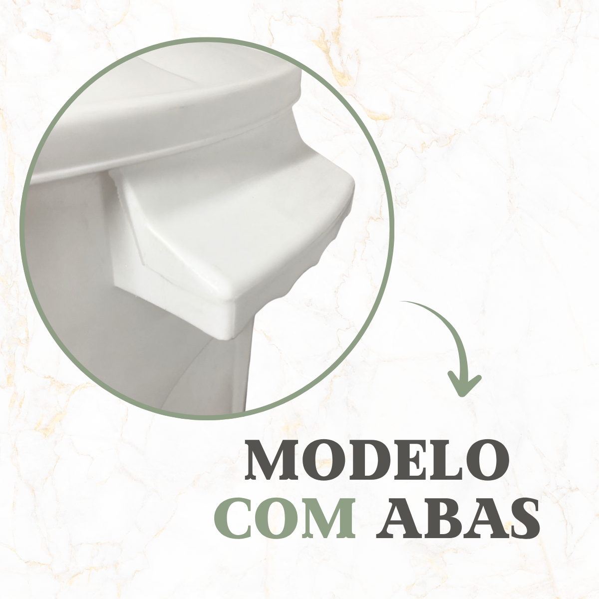 Lixeira Banheiro 30Litros Branco