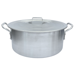 Caçarola Hotel Reta N30 Alumínio Cajamac