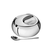 Açucareiro Inox Com Colher 300ml Tuut