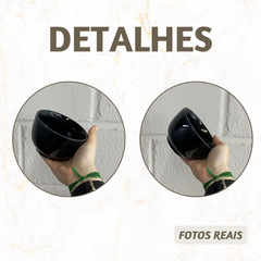 Tigela Japonesa 300ml Porcelana Preto