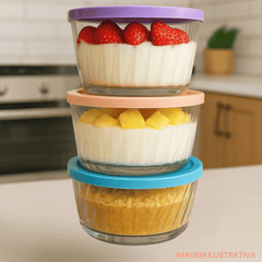 Tigela Amazon 670ml de Vidro Sortida