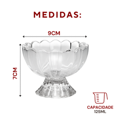 Taça Sobremesa Geneva Vidro - A Gourmet